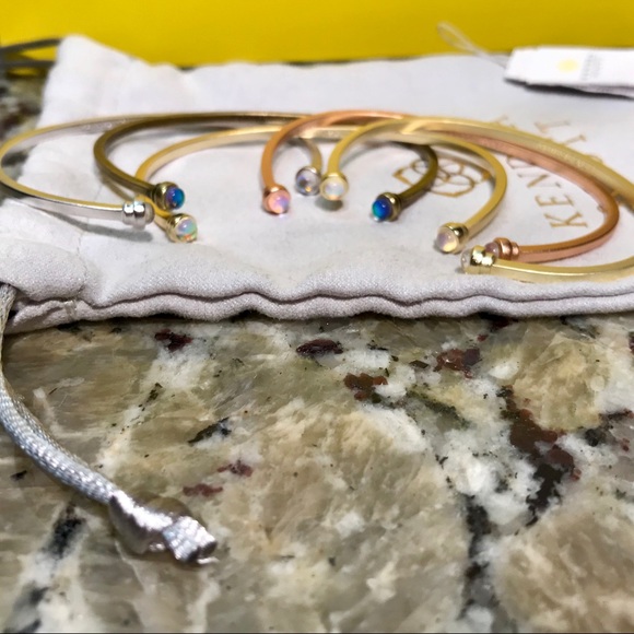 ❌Sold❌NWT Kendra Scott Kriss Mixed Metal Bracelets - Picture 7 of 8